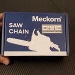 Meckorn 24 Chainsaw 3/8 Pitch .058 Gauge 84 Dl, 1 Pack Open. Price: $25.00.