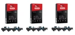 3-PACK Powercut Square Ground Chisel Chains Fits 52" Bar 3/8-.068, 75CL156G(3) New. Price: $140.31.