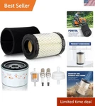 Tune-up Kit For Husqvarna Z246 & Z254 Mowers Air, Oil, Fuel Filters New. Price: $30.33.
