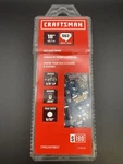 Craftsman 18-IN 62 Link Replacement Chainsaw CMXGZAM700117 New. Price: $19.99.