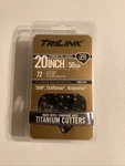 Trilink 20" LC72 50CM Titanium Coated Full Chisel Chain (T85072TK) New. Price: $15.00.
