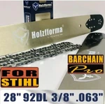 Holzfforma 28INCH Guide Bar & Full Chisel Saw Chain Combo 3/8 .063 92DL New. Price: $80.00.