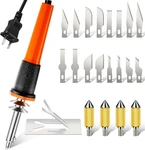 Honoson 22 Pieces Electric Hot Knife Cutter Tool Kit Include Heated Plasti New. Price: $32.61.