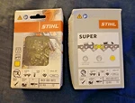 Stihl 33 Rs 72 Chain 3/8 .050 Link 20" Super Yellow New 2PK. Price: $56.95.