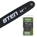 8TEN 14" Chainsaw Guide Bar & .050 3/8LP 50DL For Stihl Ms 170 017 210 009 New. Price: $39.95.