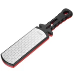 Uxcell 400/1000 Grit Handheld Diamond Sharpening Stone Double-sided Black Red New. Price: $23.12.