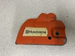 Oem Husqvarna 445, 450 Chainsaw Brake / Clutch Cover (544 08 25) Used. Price: $15.00.