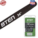 24" Chainsaw Guide Bar .050 3/8 84DL Stihl Compatible Models Full Chisel New. Price: $87.26.