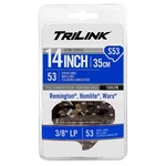 Trilink Chainsaw 14" 8" Lp .050 53DL Semi-chisel Stens 15053TK New. Price: $17.99.
