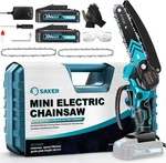 Saker 6" Mini Electric Chainsaw Portable Cordless SK1806D Powerful Efficiency New. Price: $46.88.