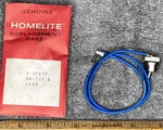 Homelite A-97837 On/ Off Kill Switch & Wire Lead Genuine DM401 New Old Stock. Price: $7.95.