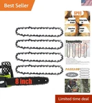 Precision 8" Chainsaw 33 Drive Links For Smooth, Long-lasting Cuts New. Price: $23.19.