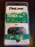 Chainsaw MC67 .325" Drive Links .063GA 3/16" Trilink 76367TK New. Price: $16.53.