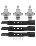 Blade Spindle Kit For John Deere L120 L130 GY20785 GX20250 GY20568 48" Deck New. Price: $85.45.