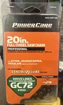 Powercare GC72 Pro 20 In. Full Chisel Chainsaw Drive Links New. Price: $20.00.