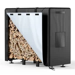 Brightown Rack Outdoor With Cover, 4FT Indoor For Firewood, New. Price: $305.97.