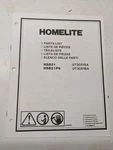 Homelite Illustrated Parts Catalog Manual List Book Mower HSB21P5 18959-A Used. Price: $15.74.