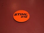 New Oem Stihl Chainsaw Starter Fan Housing Model Plate Emblem Id Badge Tag 018. Price: $8.49.