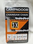 Campndoor 18 Chainsaw 3/8" Lp Pitch 050" Gauge 62 Drive Links New. Price: $19.95.