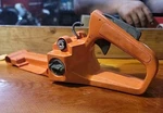 Genuine Oem Husqvarna Fuel Tank & Rear Handle Assembly - Complete Unit Used. Price: $74.50.