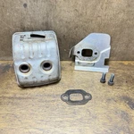 Husqvarna Genuine 435/440/445/450 Muffler Assembly - Oem Used 578249701. Price: $17.99.