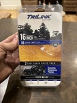 Trilink 16" CL15056X2TL2- 3/8 Lp .050 S56 Dl Saw Chain Value Pack (2), Brand New. Price: $23.99.