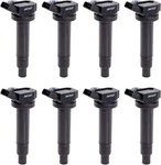 Mas Set Of 8 Ignition Coils Pack Compatible With Toyota Lexus 4RUNNER Tundra New. Price: $151.39.