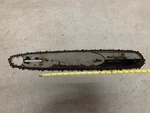 Vintage Mcculloch 18" Chainsaw Bar # 87080 Hv And Used. Price: $22.00.