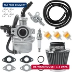 Holato PZ19 Carburetor Air Filter Fuel Line Kit For 50CC 70CC 90CC 110CC 12 New. Price: $36.56.