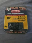 Oregon 18" S62 Craftsman, Homelite, Poulan Chainsaw Blade. New The Package. Price: $20.00.