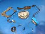 537051605 537162201 Coil Flywheel Husqvarna 372XPW Used. Price: $29.00.