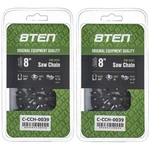 Chainsaw Inch .050 3/8 Lp 33DL For Sun Joe Pole SWJ806E 2-PACK New. Price: $18.95.