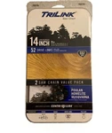2-PACK Trilink Saw Chain Inch S52 .043 14352X2TLW Poulan Homelite Husqvarna New. Price: $15.99.