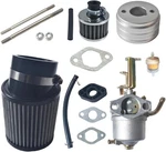 Carburetor Air Filter Adapter Fit For CT100U Kit, Silver New. Price: $53.95.