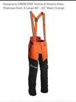 Husqvarna Technical Xtreme Arbor Chainsaw Pants Xl Orange/black Nylon 598967058 Pre-owned. Price: $285.00.