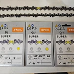 26RS Stihl 20" Oem Chain Pk .325 Pitch .063 Gauge Drivers 3639-005-0081 New. Price: $87.99.