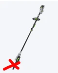 Ego Power+ Telescopic Carbon Fiber Shaft With Led Cut Line 56-VOLT 10.0-IN Batte Open. Price: $240.00.