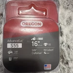 Oregon S55 16-INCH Chainsaw 3/8" Low Profile 55-DRIVE Open. Price: $10.95.