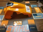 New Oem Stihl MS211C Chainsaw W/primer Bulb Top Cover Pt# 1139 140 4703 Sd. Price: $28.99.