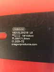 Oregon 180VXLGK216 Versacut 18" Guide Bar, 0.325" Pitch, .050" Gauge New. Price: $45.99.