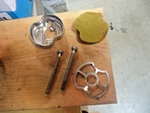 Homelite Chainsaw Xl Model Ut 104564 Air Filter Cup , Retainer Screws Used. Price: $11.00.