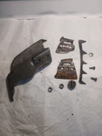 Homelite Zip Chainsaw Oem Parts Lot, Dogs, Bar Plates, Clutch Cover, Oil Cap, Used. Price: $45.00.
