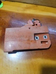 Husqvarna 51 55 Clutch Cover 5034932 Plastic Chain Brake Parts Broken Band Used. Price: $19.99.