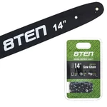 8TEN 14" Chainsaw Guide Bar & .050 3/8 52DL For Husqvarna 36 240 501926952 New. Price: $39.95.