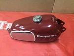Nos 1974 Husqvarna 400 Cr Steel Gas Tank Ahrma New. Price: $700.00.