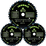9" X 20T Chainsaw Brush Cutter Blades, Weedeater String New. Price: $55.13.
