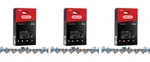 3-PACK 36" Chains Oregon Powercut 72CJ114G (3/8" Pitch, .050" Gauge, Dl) New. Price: $129.01.