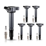 Ena Pack UF487 Ignition Coil Spark Plug 3.5 V6 Compatible With Lexus Toyota... New. Price: $134.25.