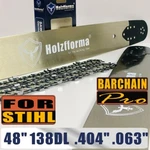 Holzfforma 48INCH 404 .063 138DL Guide Bar & Saw Chain Stihl MS880 088 070 New. Price: $200.00.