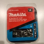 Makita Brand 14" Saw Chain E-00228 3/8" Lp .043 For XCU07 XCU04 XCU03 XCU02 New. Price: $17.99.